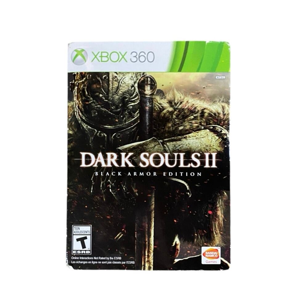 Dark Souls 2 Black Armor Edition Steelcase Xbox 360 Game